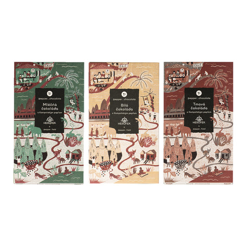 Čokoláda s Kampotským pepřem – .pepper..chocolate