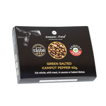 Dárkové balení – zelený Kampotský pepř v solném květu 40 g