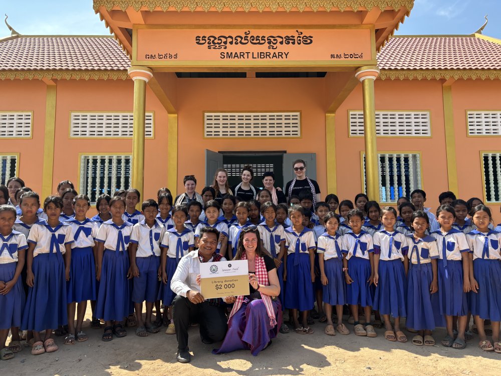 Navštívili jsme naši školu v Kambodži