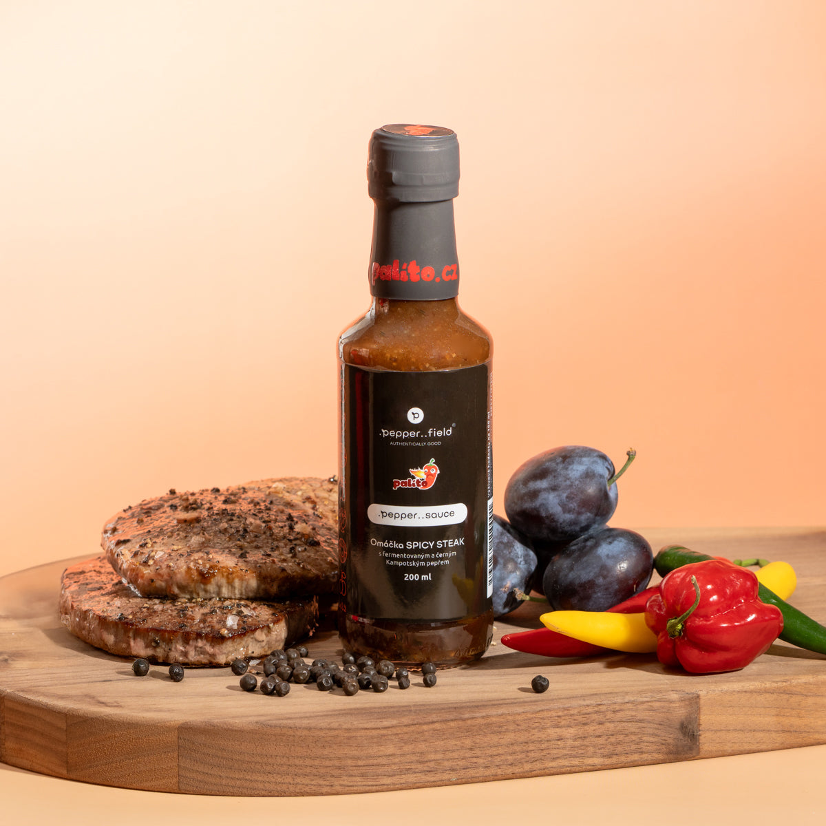 Pálivá omáčka Spicy Steak 200 ml