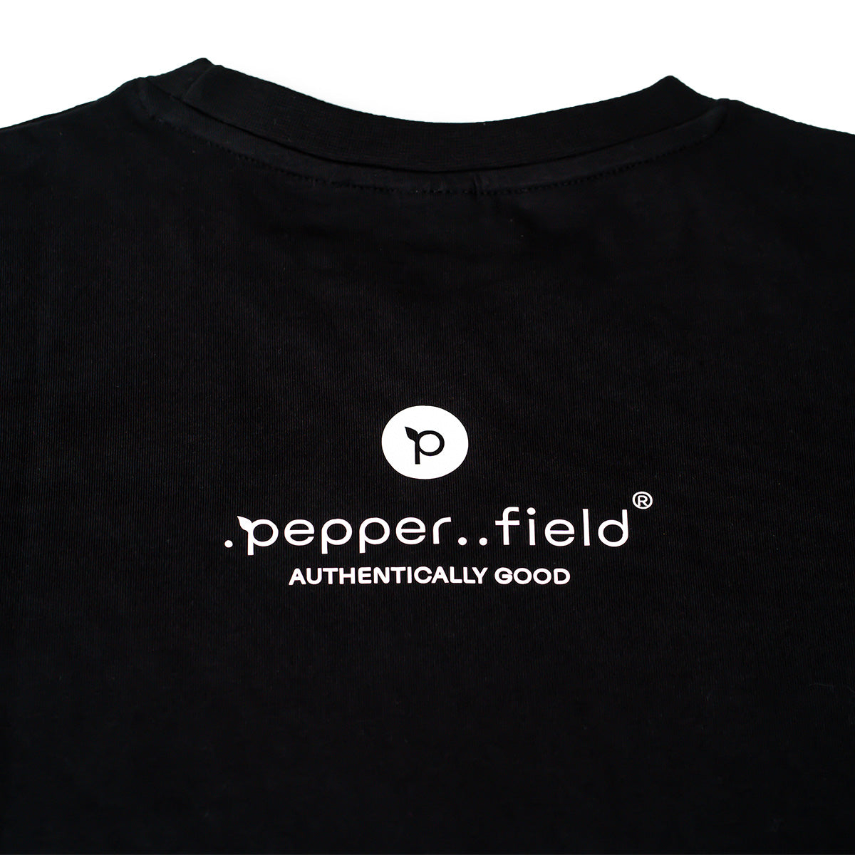 Svart t-shirt .pepper..man eller .pepper..woman