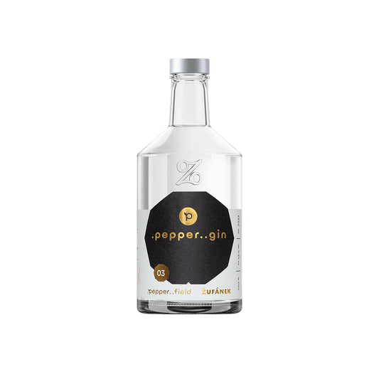 ZUFÁNEK .pepper..gin no. 3 - limited edition with .pepper..field